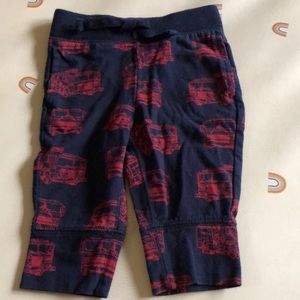 Fire truck pants 6-12M